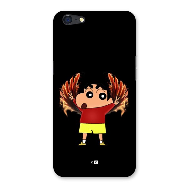 Fire Shinchan Back Case for Oppo A71