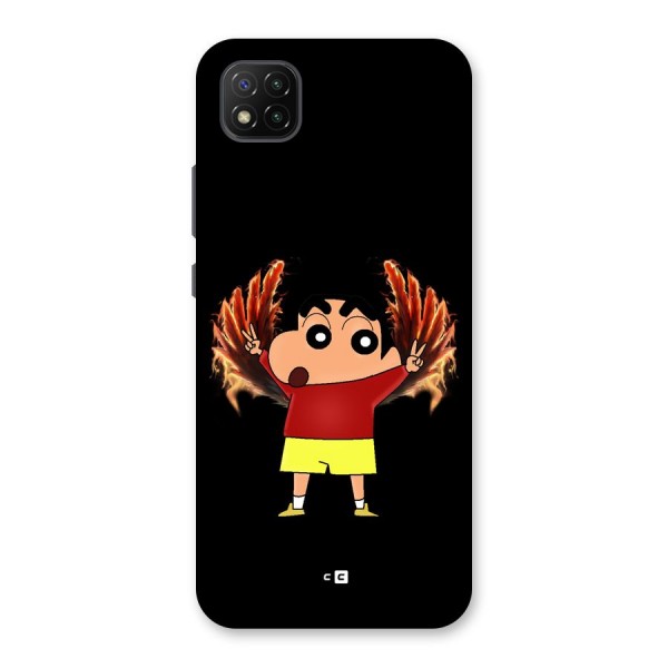 Fire Shinchan Back Case for Poco C3