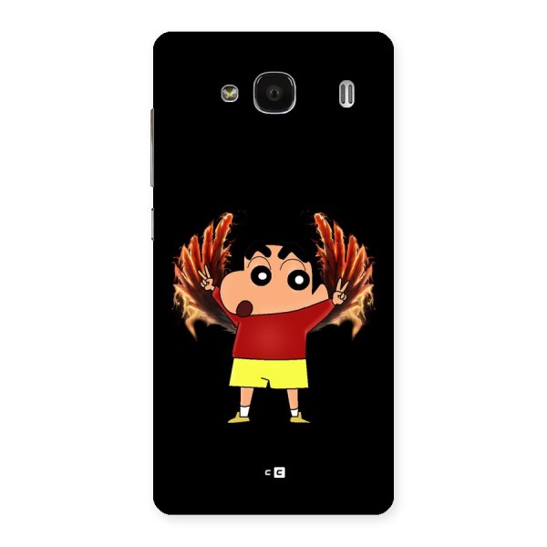 Fire Shinchan Back Case for Redmi 2 Prime