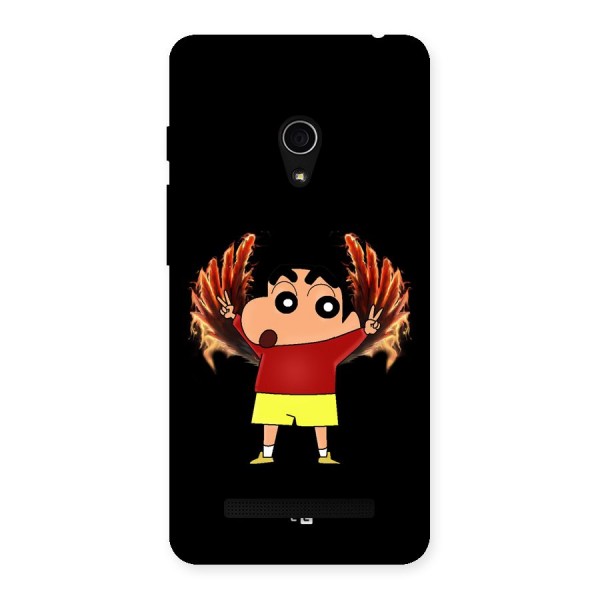 Fire Shinchan Back Case for Zenfone 5