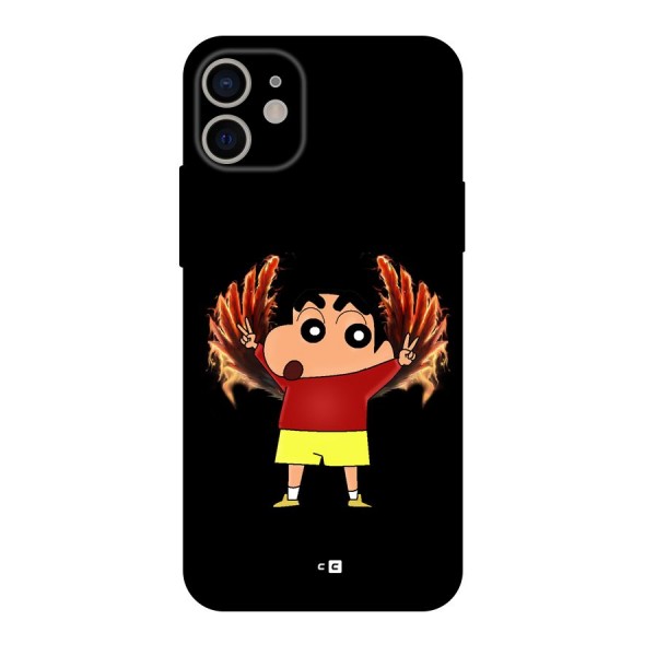 Fire Shinchan Back Case for iPhone 11