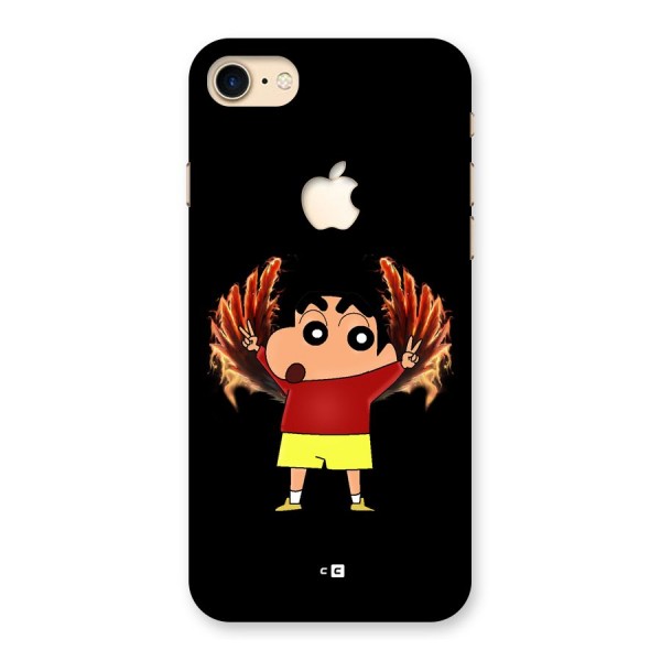 Fire Shinchan Back Case for iPhone 7 Apple Cut