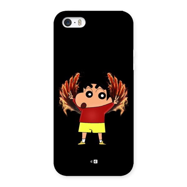Fire Shinchan Back Case for iPhone SE 2016