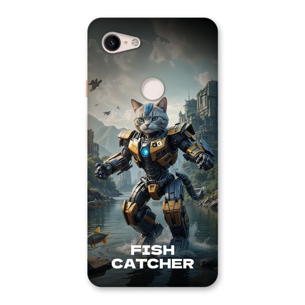 Fish Catcher Back Case for Google Pixel 3 XL