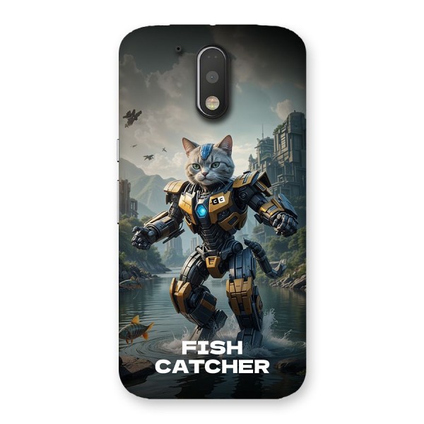 Fish Catcher Back Case for Moto G4