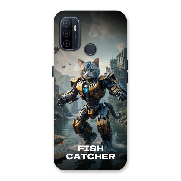 Fish Catcher Back Case for Oppo A32