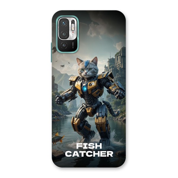 Fish Catcher Back Case for Redmi Note 10T 5G