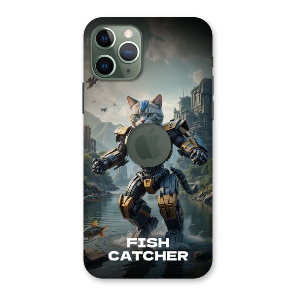Fish Catcher Back Case for iPhone 11 Pro Logo Cut