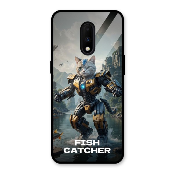 Fish Catcher Glass Back Case for OnePlus 7