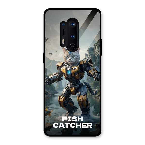 Fish Catcher Glass Back Case for OnePlus 8 Pro