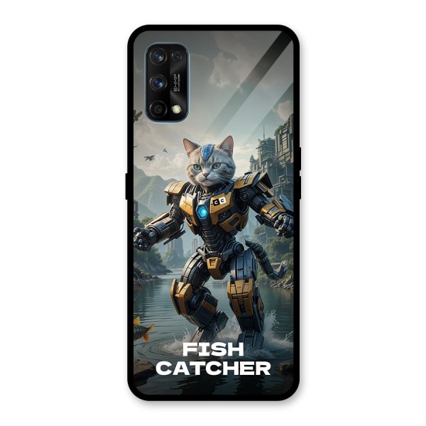 Fish Catcher Glass Back Case for Realme 7 Pro