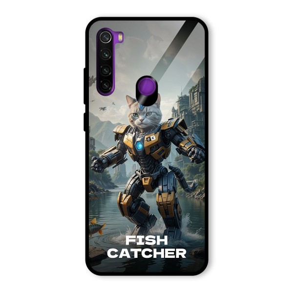 Fish Catcher Glass Back Case for Redmi Note 8