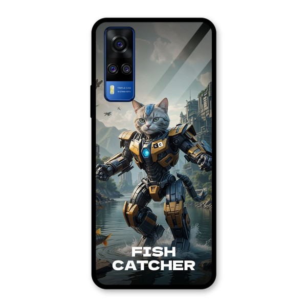 Fish Catcher Glass Back Case for Vivo Y51