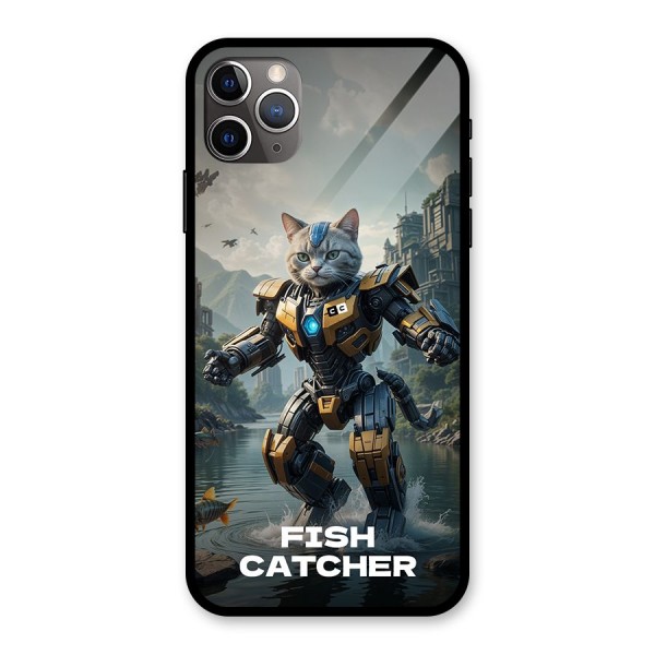Fish Catcher Glass Back Case for iPhone 11 Pro Max