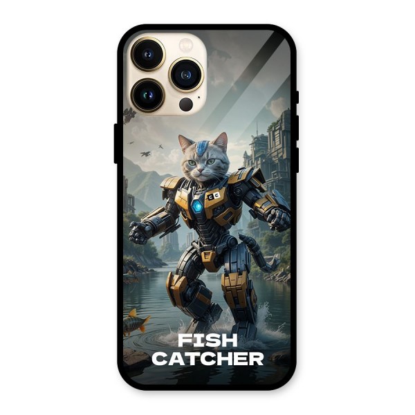 Fish Catcher Glass Back Case for iPhone 13 Pro Max
