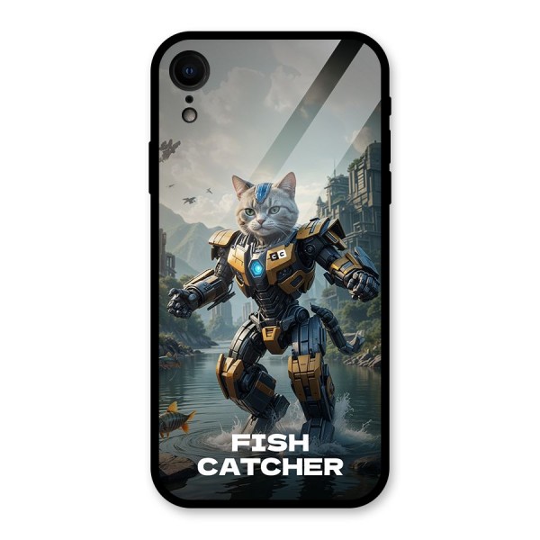 Fish Catcher Glass Back Case for iPhone XR