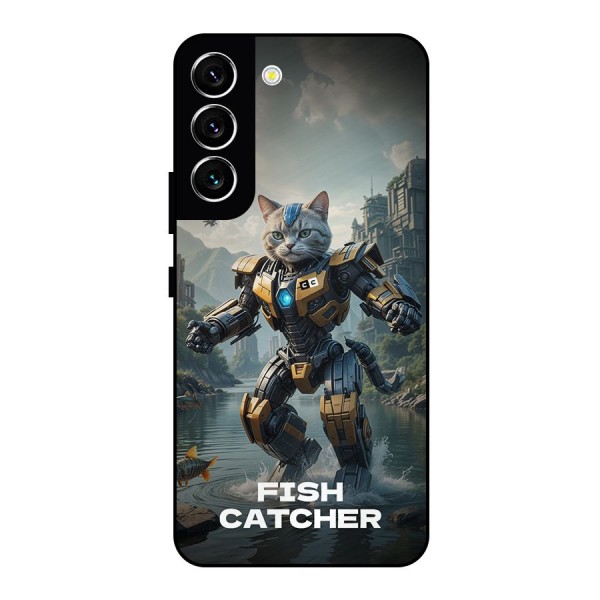 Fish Catcher Metal Back Case for Galaxy S22 5G