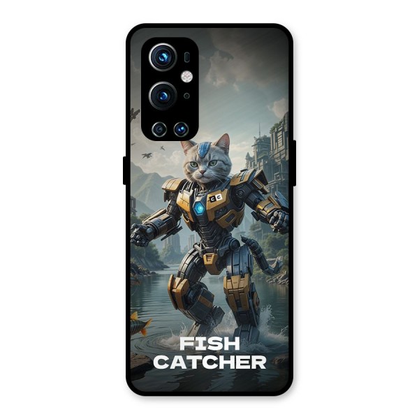 Fish Catcher Metal Back Case for OnePlus 9 Pro