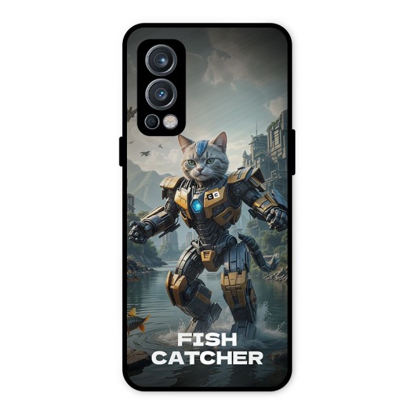 Fish Catcher Metal Back Case for OnePlus Nord 2 5G