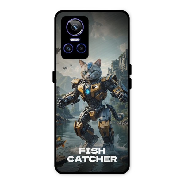 Fish Catcher Metal Back Case for Realme GT Neo 3