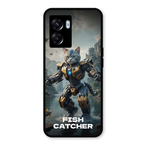 Fish Catcher Metal Back Case for Realme Narzo 50 5G