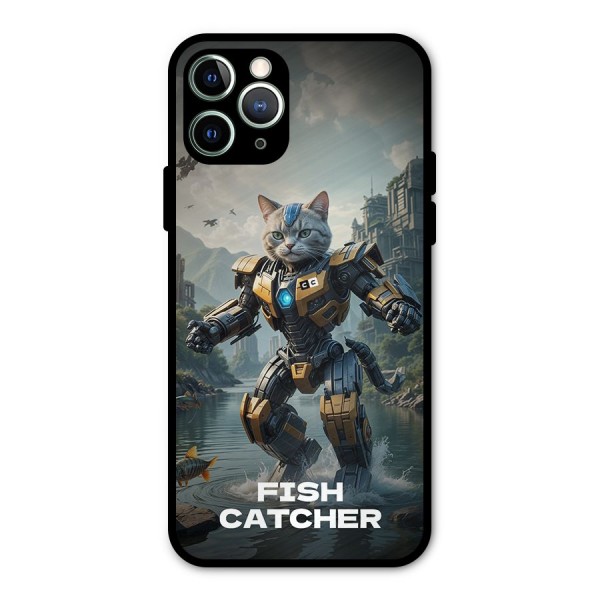 Fish Catcher Metal Back Case for iPhone 11 Pro Max