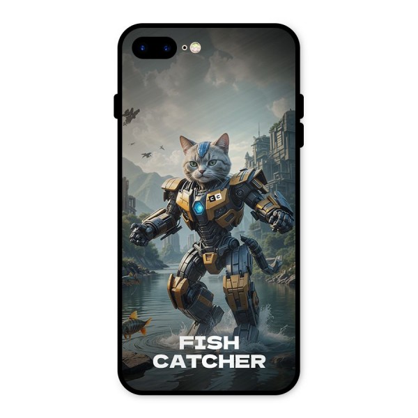 Fish Catcher Metal Back Case for iPhone 7 Plus