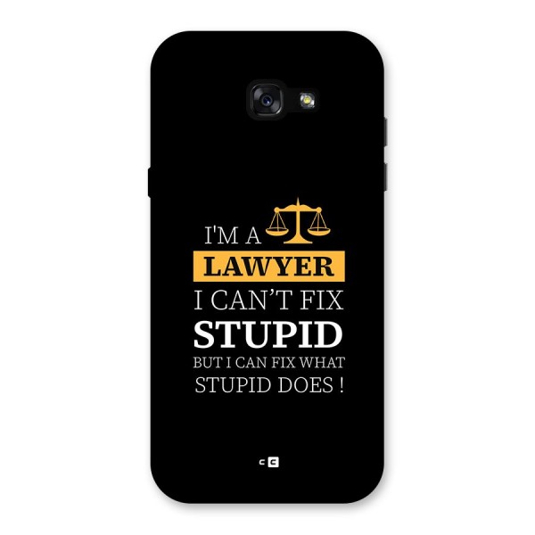 Fix Stupid Case Back Case for Galaxy A7 (2017)