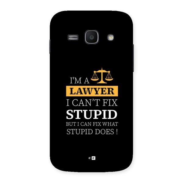 Fix Stupid Case Back Case for Galaxy Ace3