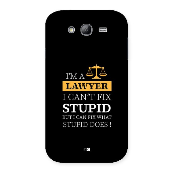 Fix Stupid Case Back Case for Galaxy Grand Neo