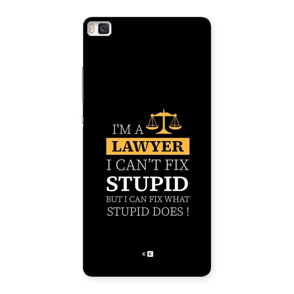 Fix Stupid Case Back Case for Huawei P8