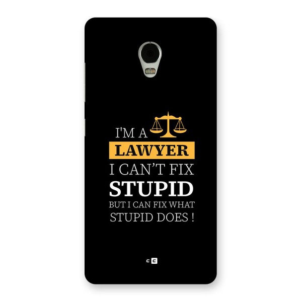 Fix Stupid Case Back Case for Lenovo Vibe P1