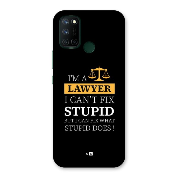 Fix Stupid Case Back Case for Realme C17