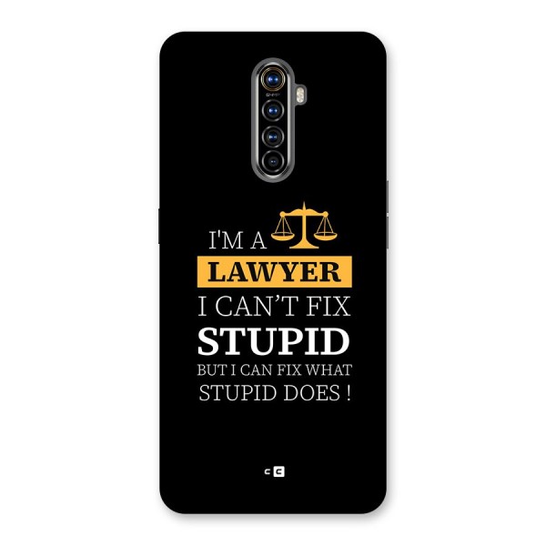 Fix Stupid Case Back Case for Realme X2 Pro
