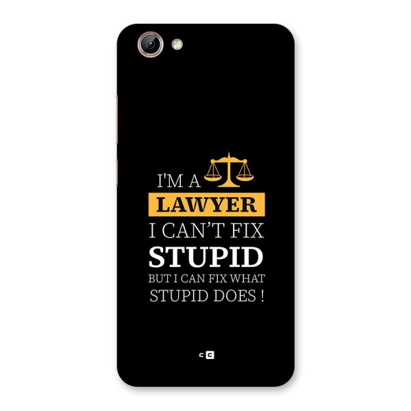 Fix Stupid Case Back Case for Vivo Y71i