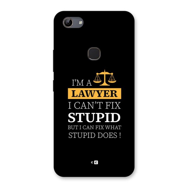 Fix Stupid Case Back Case for Vivo Y81