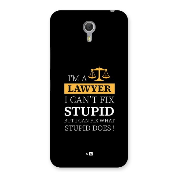 Fix Stupid Case Back Case for Zuk Z1