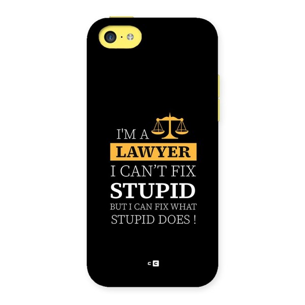 Fix Stupid Case Back Case for iPhone 5C