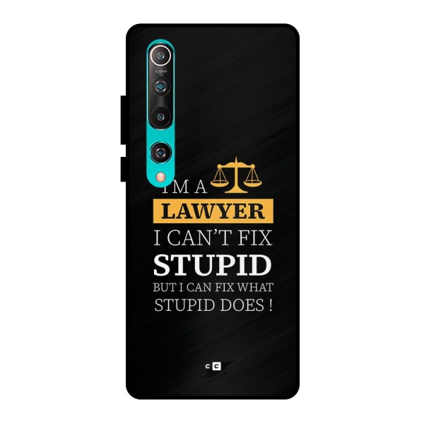 Fix Stupid Case Metal Back Case for Mi 10