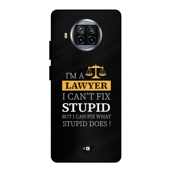 Fix Stupid Case Metal Back Case for Mi 10i