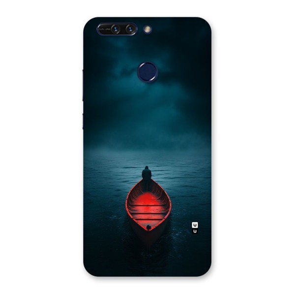 Floating Boat Back Case for Honor 8 Pro