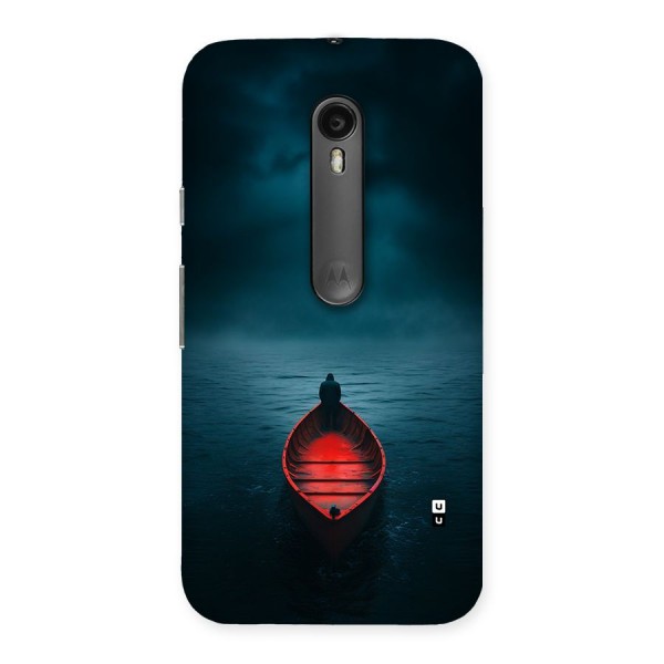 Floating Boat Back Case for Moto G Turbo