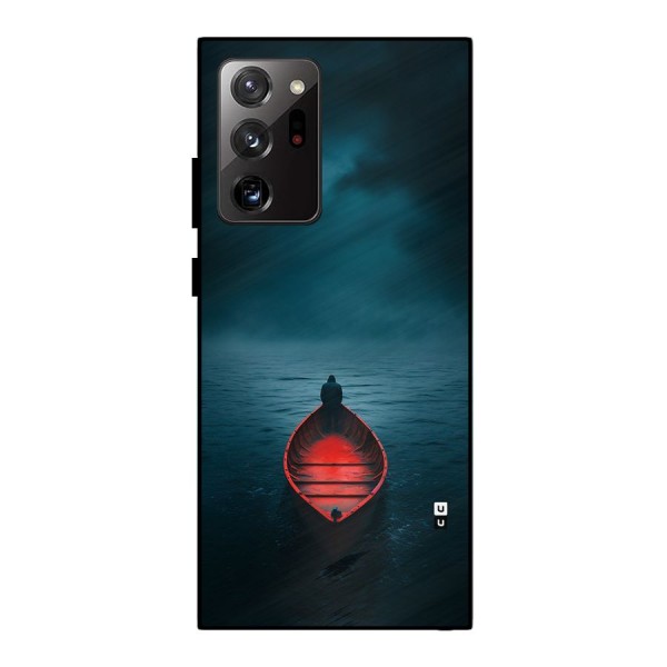 Floating Boat Metal Back Case for Galaxy Note 20 Ultra 5G