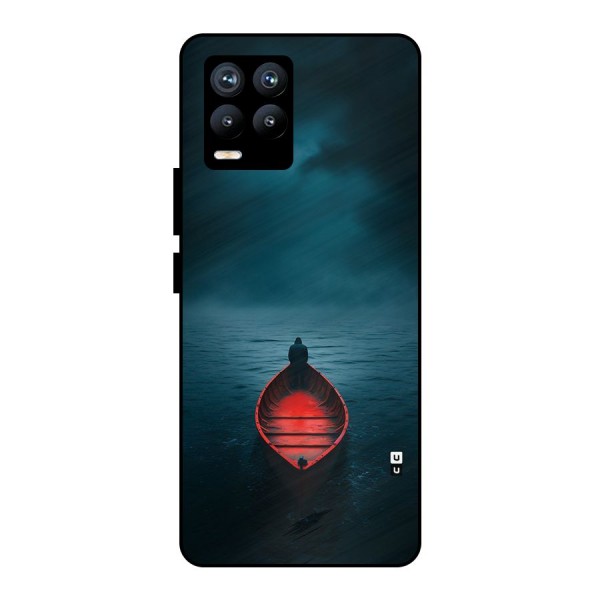 Floating Boat Metal Back Case for Realme 8 Pro