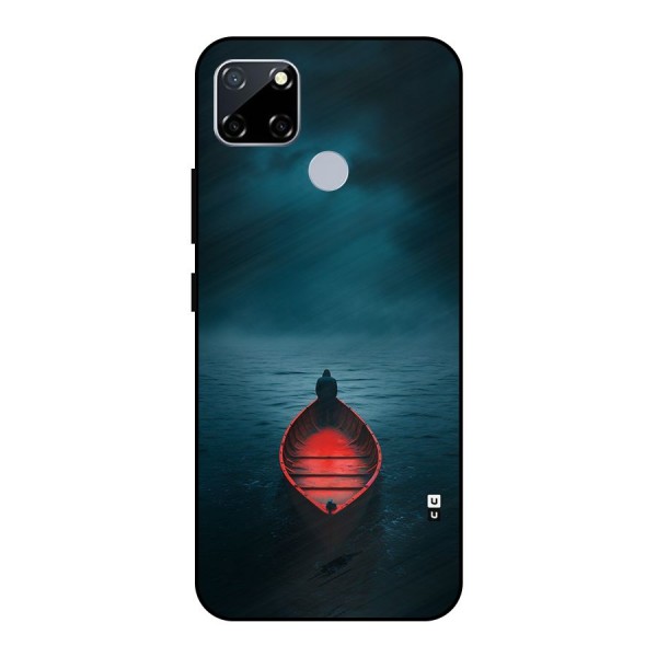 Floating Boat Metal Back Case for Realme Narzo 30A
