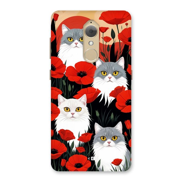 Floral Cat Back Case for Lenovo K8