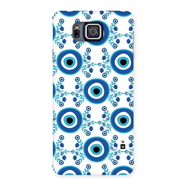 Floral Evil Eyes Back Case for Galaxy Alpha