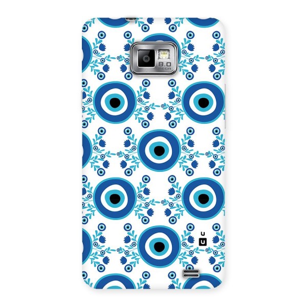 Floral Evil Eyes Back Case for Galaxy S2