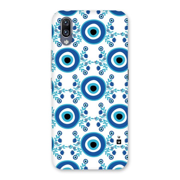 Floral Evil Eyes Back Case for Vivo NEX