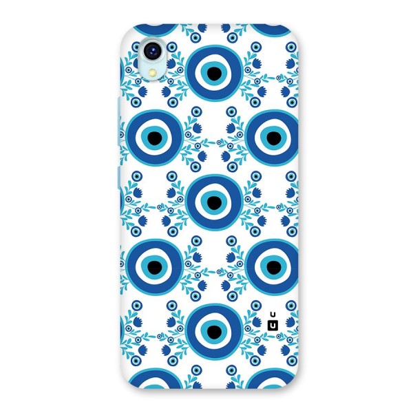Floral Evil Eyes Back Case for Vivo Y1s